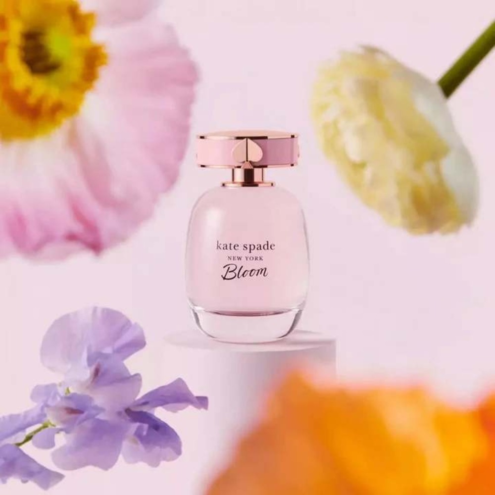Kate Spade Bloom Eau de Toilette Women 3.3oz Pink Floral Green